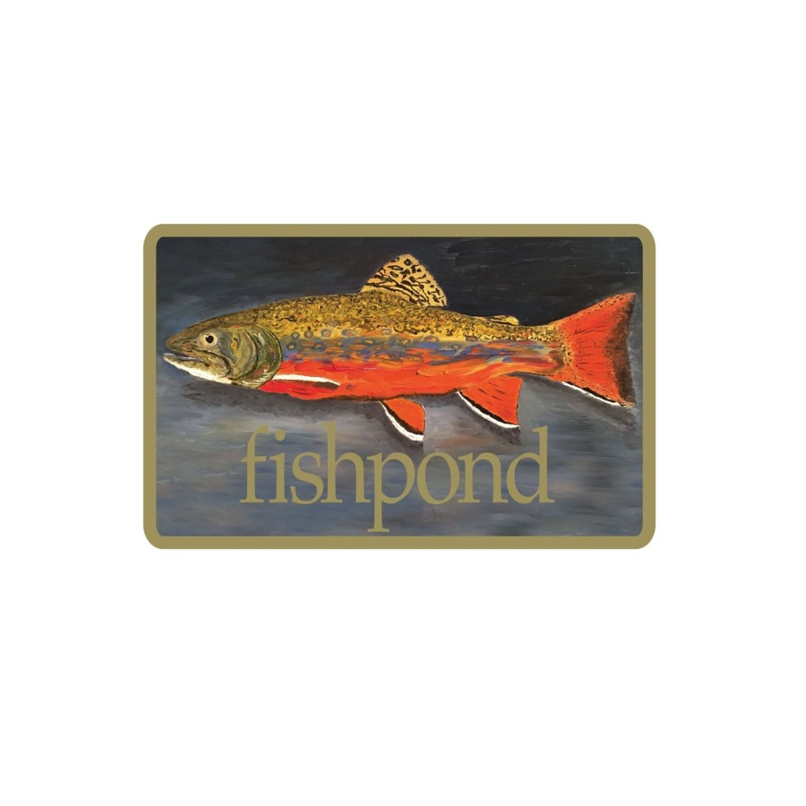 Lifestyle Fishpond | Brookie Sticker