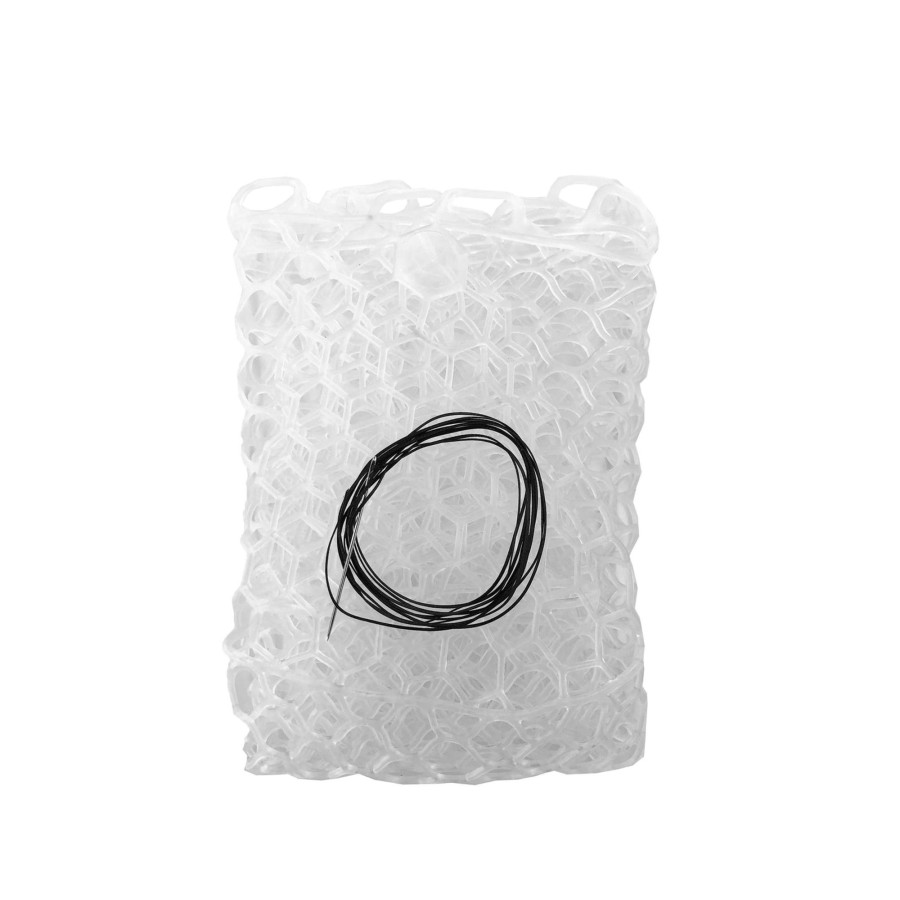 Fishing Fishpond | 15" Nomad Replacement Rubber Net (Hand Net, Emerger Net, Mid-Length Net, Guide Net) Clear