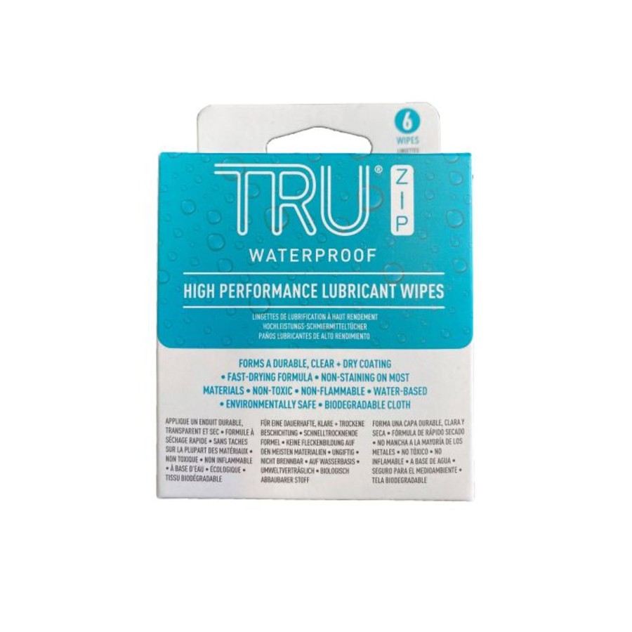 Fishing Fishpond Dev | Truzip Lubricant Wipes - 6 Pack