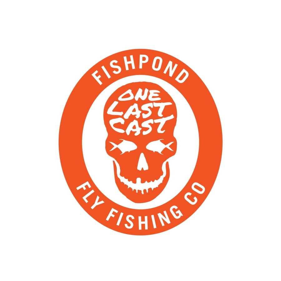 Lifestyle Fishpond Dev | Thermal Die Cut Sticker - Last Call Orange