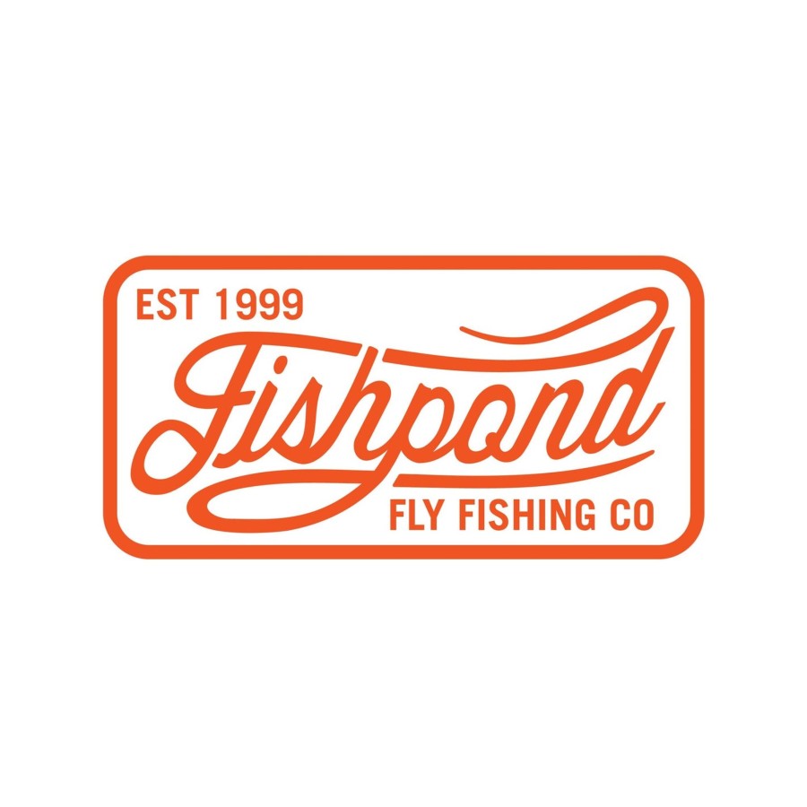 Lifestyle Fishpond | Thermal Die Cut Sticker - Heritage 5" Orange