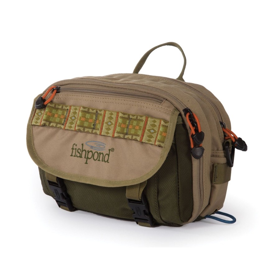 Fishing Fishpond | Blue River Chest/Lumbar Pack Khaki/Sage