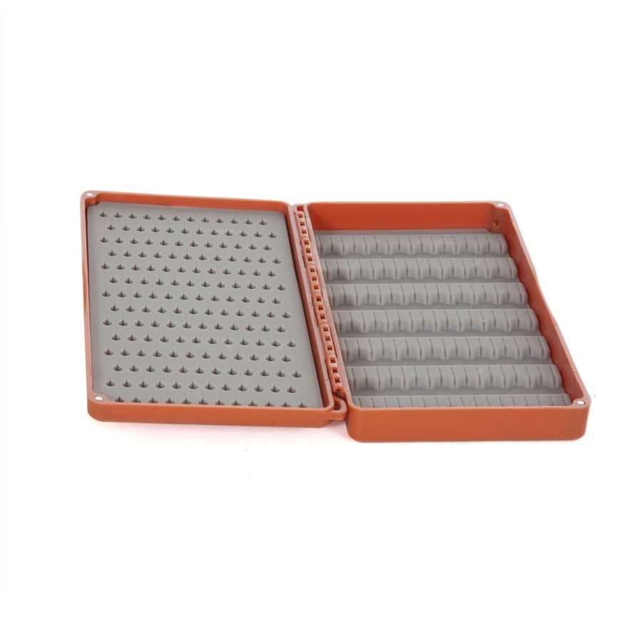 Fishing Fishpond | Tacky Double Haul Fly Box Burnt Orange