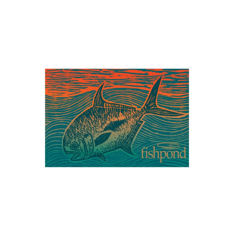 Lifestyle Fishpond | Permit Paradise Sticker