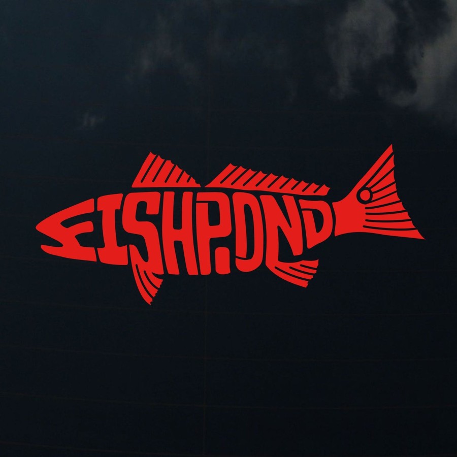 Lifestyle Fishpond | Thermal Die Cut Sticker - Redfish 8"